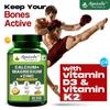 Agniveda Naturals Calcium Magnesium & Zinc Capsul with Vitamin D#, Vitamin K2-MK7 - Calcium Caps for Women & Men Bone Health & Joint Support, Calcium Supplement - 60 Calcium view 4