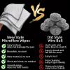 Foscadit Multipurpose Scrubbing Wire Dishwashing Cloth - Household Cleaning Sponges for Kitchen Dish Rags and More Scrubs & Cleans for Dishes, Sinks (2) view 4