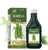Cura Mahaveer Pure & Natural Karela Juice | Controls Blood Sugar Level | Diabetes Care | Boost Immunity - 500 ml Pack of 2 view 1