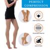 EZYFIT Imported Class II Cotton Compression Stockings Above Knee for Varicose Veins | Varicose Veins Stockings For Men and Women | 22-35mm/Hg (Large) view 3