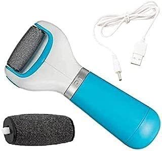 Aktnil Rechargeable Callus Remover Pedicure Device for Women | Home Pedicure Kit, Removes Dead Skin | Silicone Cushions Socks for Support & Heel Repair (pedicure Spin Roller machine)