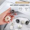 NISHIV Washing Machine Special Ball Silicone Tidy Clothes Deep Cleaning Anti-Winding Laundry Balls Washer Reusable Scrubbing 8Pcs, Multicolor view 2
