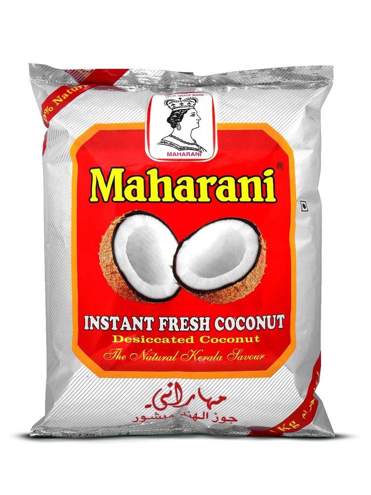 Maharani Kerala Desiccated Coconut Powder - 1Kg Premium Dry Grated Coconut For Baking, Cooking & Desserts, Pure Nariyal Burada For Authentic Taste, Fresh & Natural From Malabar
