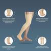DClub Compression Thigh High Open-toe Socks Class 2 Graduated Support Prevent Varicose Veins Stocking 23-32mmhg .(1 Pair) (MEDIUM) view 3
