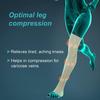 DClub Compression Thigh High Open-toe Socks Class 2 Graduated Support Prevent Varicose Veins Stocking 23-32mmhg .(1 Pair) (XX-LARGE) view 2