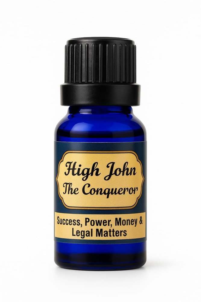 Merlin's High John Oil (10 Ml) | Powerful Protection | Aromatherapy Oil | Spell work oil | (Qty. - 1)