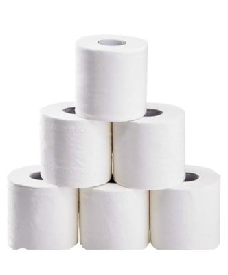 Geetanjali Toilet Tissue roll (2 ply) - 6 PC's Packing for good absorbancy