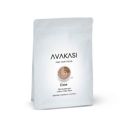 Avakasi Decaf Ease 75% Decaffeinated Ground Coffee (Not Instant Coffee) Blend Pouch (Filter), 150gms