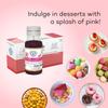 BLUESTAR PINK SYNTHETIC LIQUID FOOD COLOUR 20ML pack of 10 view 3