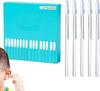 KUNYA 24 Pcs Reusable Ear Cleaner - Soft Silicone Adhesive Sticky Ear Cleaner Tool Set For Ear Cleaning, Washable Resin Tip Ear Wax Removal Tool Ear Cleaner Stick Or Adults Children view 3