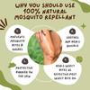 COCO CRUSH 100% Natural Mosquito Repellant Body Oil | Prevents Irritation, Moisturises Dry Skin, & Soothes Mosquito Bite | Powerful Action Powered by Nature | For babies, kids, & adults (50ml) view 3
