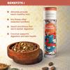 JOY SPOON Almond Delight Mukhwas Mouth Freshener | Supari-Free Mouth Freshner With Almonds, Coconut, Dates & Fennel Seeds | Traditional Mouth Fresheners | Sugar-Free Healthy Snack | Pack of 2 100G view 3