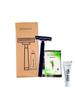 Clayherbs (Pack-25) Shave Kit in Bulk Smooth Shave Disposable Razor and Cream(4g) Individually Wrapped Toiletries Amenities for Hotel Travel Shaving Set Travel Size Camping and Travel view 2