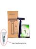 Clayherbs (Pack-25) Shave Kit in Bulk Smooth Shave Disposable Razor and Cream(4g) Individually Wrapped Toiletries Amenities for Hotel Travel Shaving Set Travel Size Camping and Travel view 3