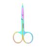 Feelhigh Small Straight Tip Nose Hair Scissor for Grooming, Stainless Steel Multi-Purpose Beauty Grooming Scissors for Facial Hair Removal and Hair Mustache Beard Eyebrows Ear Nose Trimming (2) view 1