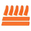 ATORSE 100X Disposable Latex Finger Cots Finger Covers For Jewelry Washing Nail Art view 1