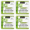 Argonium Mint-Bamboo Prime Sanitary Pad For Women | 80 Pads - Medium Flow (XL) |Base Biodegradable Bamboo Pure Cottene, High Absorbent, Day-Night Napkin, Rash-Toxin-Free view 1