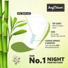 Argonium Mint-Bamboo Prime Sanitary Pad For Women | 80 Pads - Medium Flow (XL) |Base Biodegradable Bamboo Pure Cottene, High Absorbent, Day-Night Napkin, Rash-Toxin-Free view 2