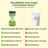 KRSHAK Amla Powder for Hair Growth (200g) | 100% Natural Indian Gooseberry Powder for Hair, Skin & Consumption | Preservative-Free, Pure Herbal Superfood view 4