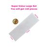 Global Smart Wax Strips for Hair Removal,140 Pcs | Non-Woven Waxing Strips for All Skin | Smooth Waxing Experience | 100 GSM Thickness view 2