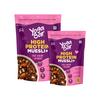 Yogabar Super High Protein Muesli Combo | 23g Protein | With Probiotics and Whey | No Refined Sugar | Easy on gut | Choco Almond | Protein Snack | High Fiber Food | Breakfast Cereal view 1