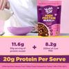 Yogabar Super High Protein Muesli Combo | 23g Protein | With Probiotics and Whey | No Refined Sugar | Easy on gut | Choco Almond | Protein Snack | High Fiber Food | Breakfast Cereal view 3