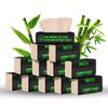 Beco Bamboo Facial Tissue Paper Box-Soft Pack | 100 pulls x 12 packs | Super Soft, Skin Friendly & Highly Absorbent Face Tissue Napkins | Car Tissues | 100% Natural & Ecofriendly | 2 ply-1200 Pulls view 1