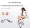 3D Manual Roller Face Body Massager With And Anti Aging Natural Jade Stone Roller Msagger With Gua Sha Tools for Face and Body Massager (3D Roller & Stone) view 4