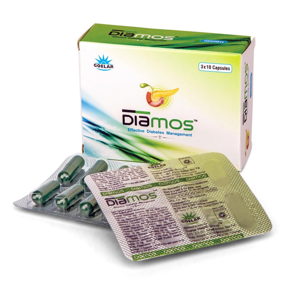 Health With Goelar Diamos Capsule helps regulate blood glucose metabolism