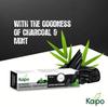 Kaipo Activated Charcoal Toothpaste, Pack of Deep Clean Toothpaste With Bamboo Charcoal For Plaque Removal, Tingling Fresh Mouth Experience (300G) view 2