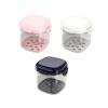 LOOM TREE Denture Cleaner Case with Lid with Strainer Basket Denture Cup for Elderly Gift Pink | Oral Care | Denture Care view 4