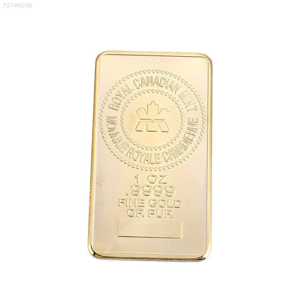 3NH 0FFB Gold Bullion Bar Canada Gold Bullion 1OZ Ornaments Movie Gold-Plated