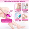 ANKEV Crystal Hair Remover for Women and Men Reusable, Hair Remover Device Magic Painless Exfoliation, Hair Removal Tool, Magic Hair Eraser for Back Arms Legs, Women Apply to any Part Of the Body ( view 3