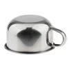 3NH Rust Proof Stainless Steel Men's Barber Shaving Mug Bowl Soap Cup for Brush view 2