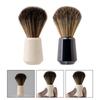 LOOM TREE Shaving Brush Facial Beard Cleaning Beard Shaving Brush for Barbershop Salon White | Personal Care | Shaving, Waxing & Beard Care | Manual Razors | Accessories | Shaving Brushes view 4