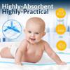 Disposable Absorbency Underpads Waterproof Urine Pads Incontinence Bedding Mat Mattress Sheet Protector for Beds, Furniture, Quilted Sheet for Baby, 60x90cm Polymer (20 Pcs Pack) view 3