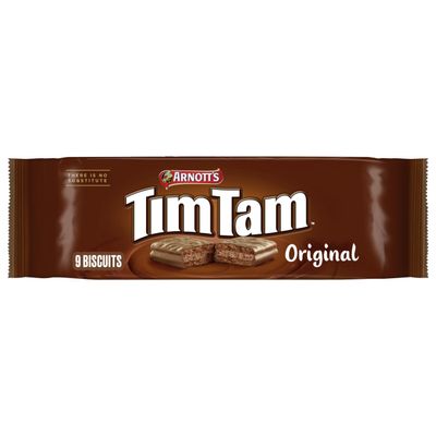 Tim Tam Original Biscuit Bars with Milk Chocolate Flavour Coating, 5.75 oz 163 g