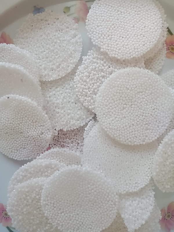 GROCERY JONES Plain Coin Sabudana Sago Homemade Papad Gluten-Free, Upwas Snacks Tapioca Ready to fry |400Gm