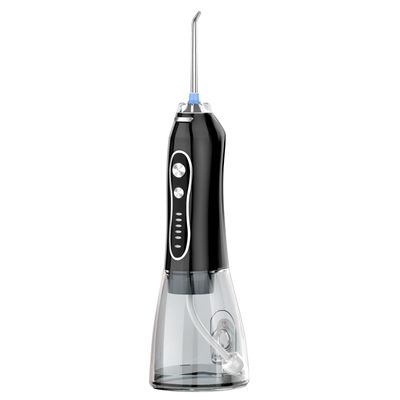 Water Flosser for Teeth Cordless, H2ofloss Oral Irrigator Dental with 5 Modes and 6 Jets, 300ML USB-C Tooth Flosser for Brace Care, Dental Jet Flosser for Travel/Home 30-Day Use