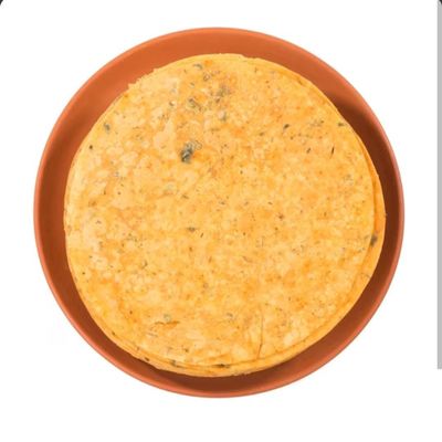 Pooja Creation Khakhra Crispy Roasted Diet Friendly Ready to Eat Gujarati Snack Round Whole Wheat Made With Natural Ingredients Weight 200gm (Jira)