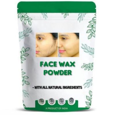 Facial Hair Removal Wax Powder - 100% Painless- Remove Unwanted Facial Hair (Natural, Painless) Solution