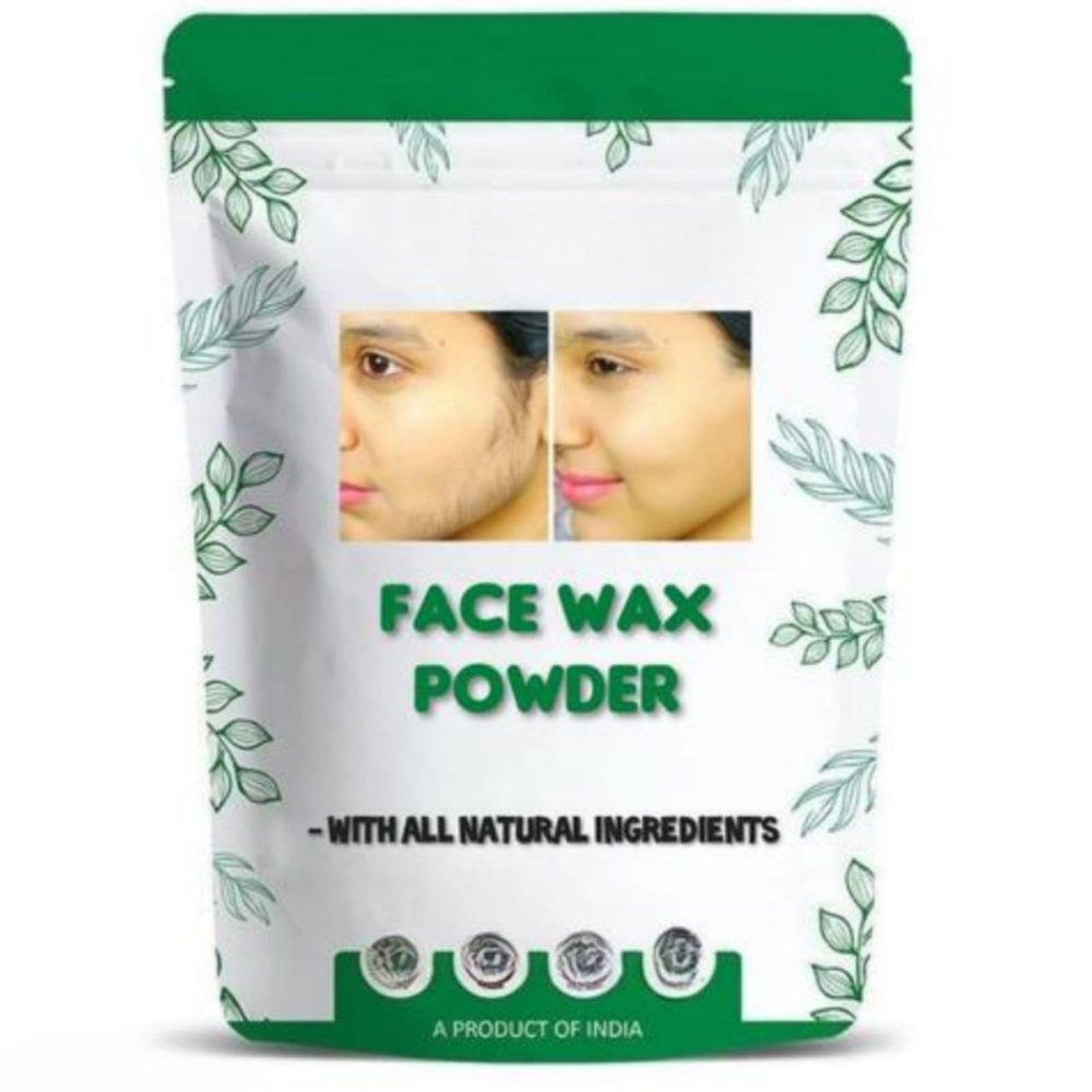 Facial Hair Removal Wax Powder - 100% Painless- Remove Unwanted Facial Hair (Natural, Painless) Solution