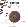 Sugar & Spice Choco Fudge Cookies | Crispy And Crunchy Gourmet Chocolate Cookies best for Coffee And Tea Break Or As A Special Treat (9 Pieces) Black view 3