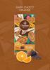 Chocolian Bakers Dark Chocolate with Orange & Creamy Cranberry | Dark Chocolate | 100% Veg | Eggless | (Each of 72G) view 3