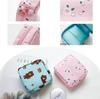 AASAISH Sanitary Napkin Storage Bag, 2Pcs Zipper Menstrual Pad Bag Portable Sanitary Napkin Storage Tampons Holder for Purse First Period Kit for Teen Girls Store Sanitary Pads for Women. view 3