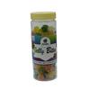 Gunvika Mixed Fruits Jelly Bites Sugar Coated Candy Mix fruits Jelly Candy Sweet Sour (200 gm) view 1