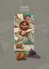 Chocolian Bakers Creamy Coffee & Creamy Cranberry | Milk Chocolate | 100% Veg | Eggless | (Each of 72 grams) view 4