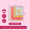 Axon Dine Printed Tissue Paper Napkins 2ply-C 4040cm 50pc x 3 pkt = 150pc view 3
