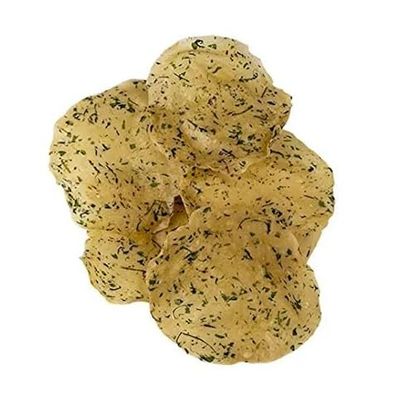 GROCERY JONES Palak Papad | Rice Palak Papad | Palak Khichiya Papad | Traditional Homemade Fryums Papad | Delicious & Digestive | Appalam Akki Happala Fryum 900gm Pack