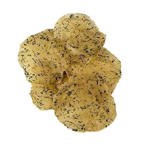 GROCERY JONES Palak Papad | Rice Palak Papad | Palak Khichiya Papad | Traditional Homemade Fryums Papad | Delicious & Digestive | Appalam Akki Happala Fryum 900gm Pack